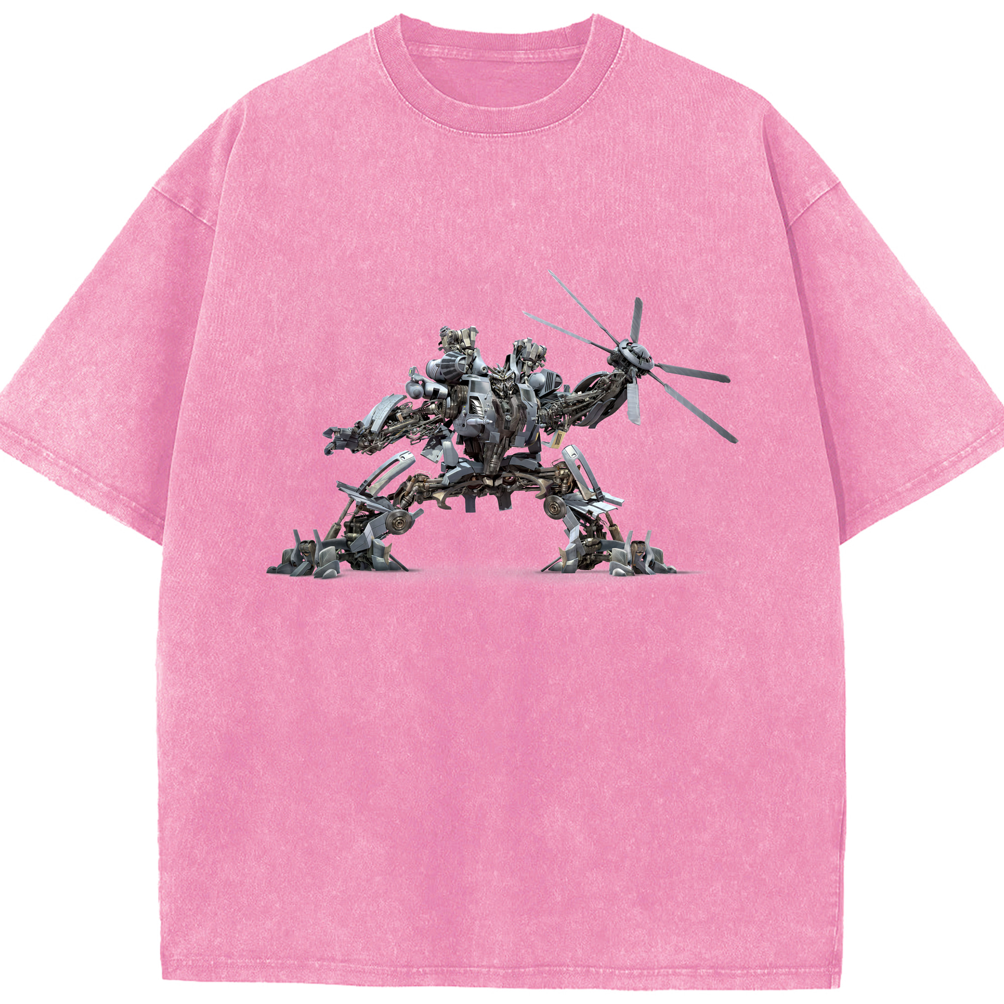 （画像用） Transformers トランスフォーマー 綿100% ヴィンテージ風 半袖Tシャツ（フロントプリント）